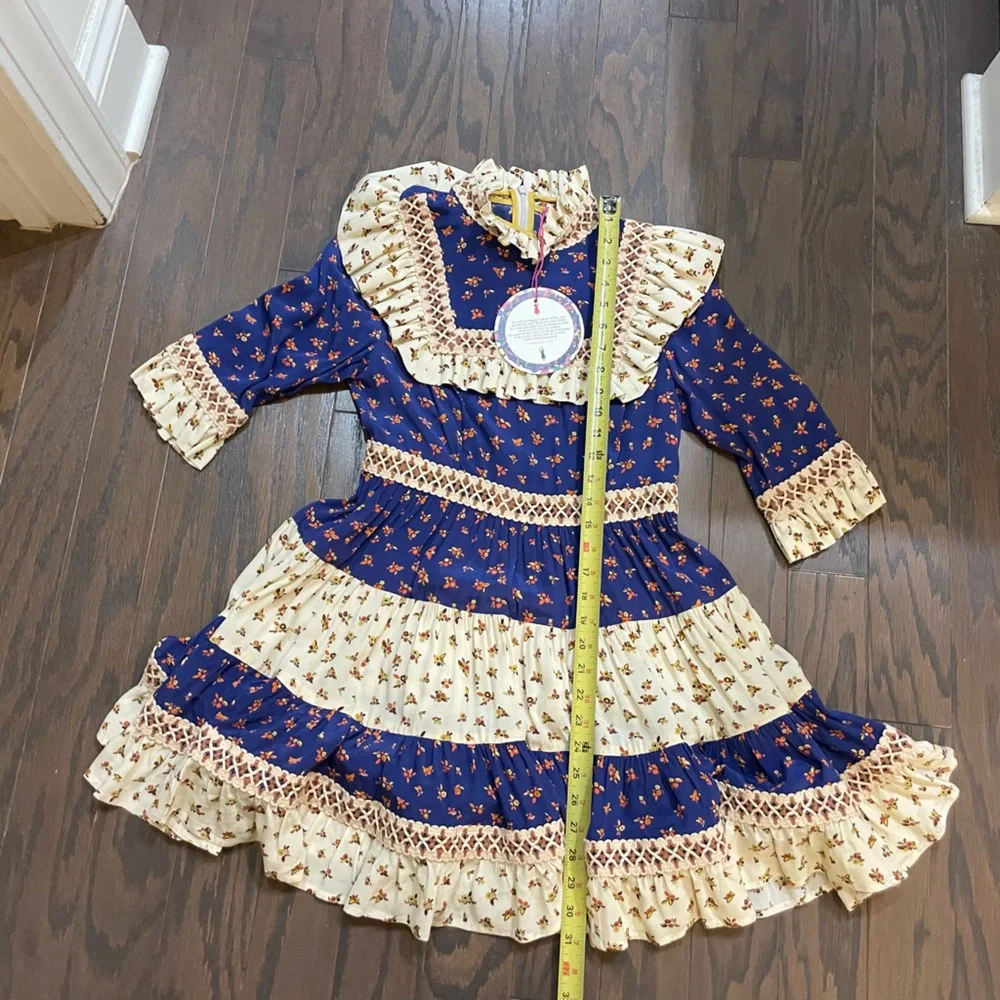 CeliaB Baldo Ruffled Crochet
Floral Print Mini Dress
Size XS - Picture 13 of 13